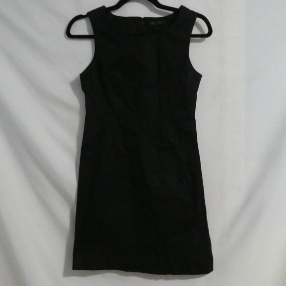 BANANA REPUBLIC PETITE | 2P | Black Sleeveless Dress | Zip-Up Back Closure - Picture 1 of 16